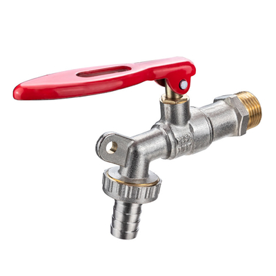 Chức năng tay cầm màu đỏ hoặc màu xanh bằng sắt Ngăn chặn việc lấy trộm Vòi nước có thể khóa được ở vòi nước có thể khóa được