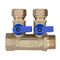 3/4 inch 1 inch 2 chiều 3 chiều 4 chiều ống dẫn nước bằng đồng thau cho nhà phân phối nước